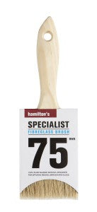Hamiltons Specialist Fibreglass Paint Brush 25mm/50mm/75mm/100mm