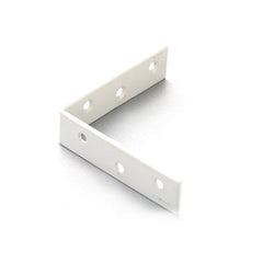 Corner Brackets White 25mm/50mm/75mm/100mm x 25mm wide