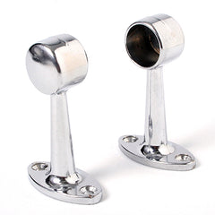 Towel Rail Bracket Chrome 19mm/25mm (Pair)