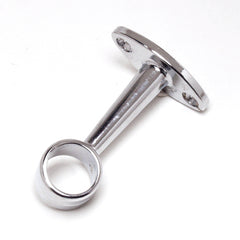 Towel Rail Bracket Thru Chrome 19mm/25mm (Each)