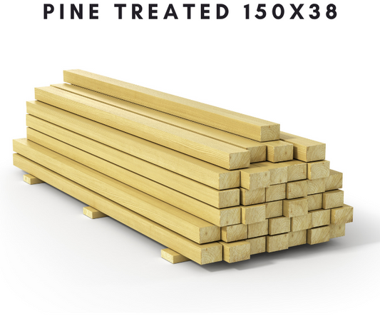 Pine Structural Treated 150 X 38 3.0m-6.6m