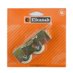 Aluminium Sliding Door Replacement Double Wheel Yellow/Stainless Steel