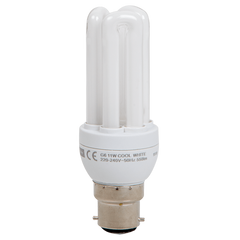 Fluorescent Energy Saver 11w BC22 (Big Pin) Cool White