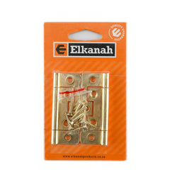 Sinkless Flush Hinge Brass Plated 50mm/75mm/100mmm