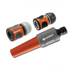 Gardena Hose Fittings Stop & Spray Set