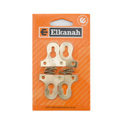 Mirror Plate 38mm Brass Plated 4 Pack